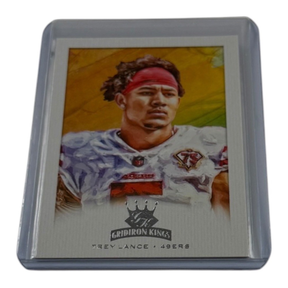 2021 Panini Chronicles Donruss Trey Lance Gridiron Kings GK-3 San Francisco 49er